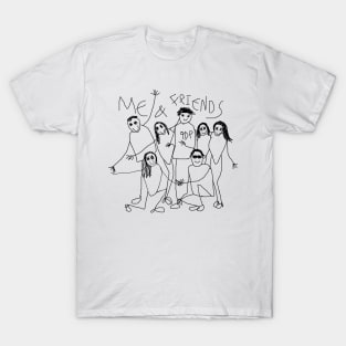 Me & Friends by 9DP T-Shirt